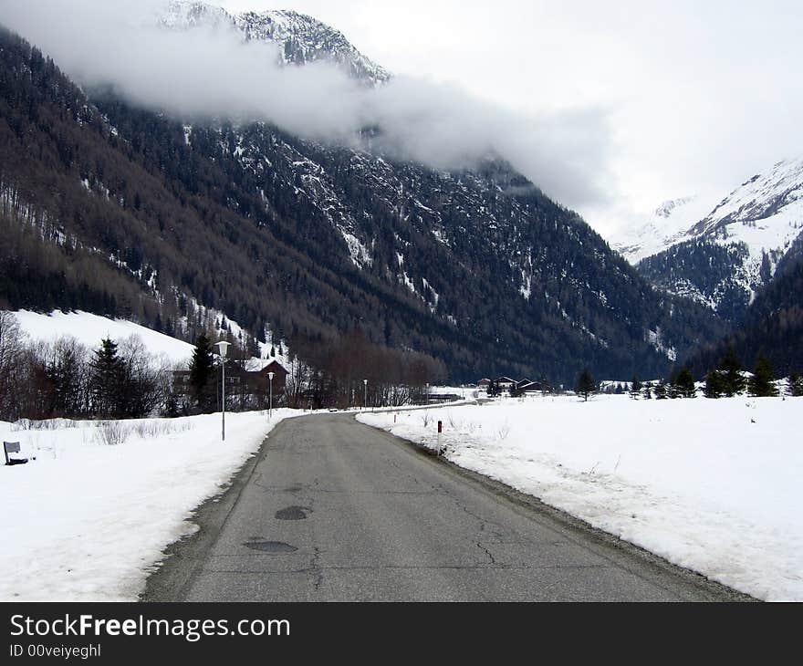 View of the Dolomites, Italy. View of the Dolomites, Italy