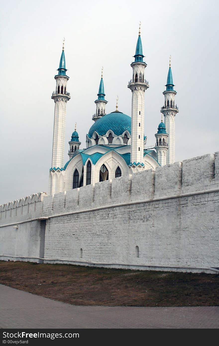 This is the mosque in Kazan kremlin.