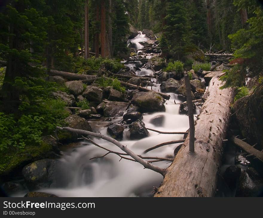 Cascade Down the Mountain