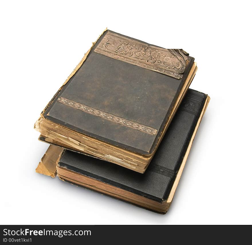 The Old Book With An Engraving