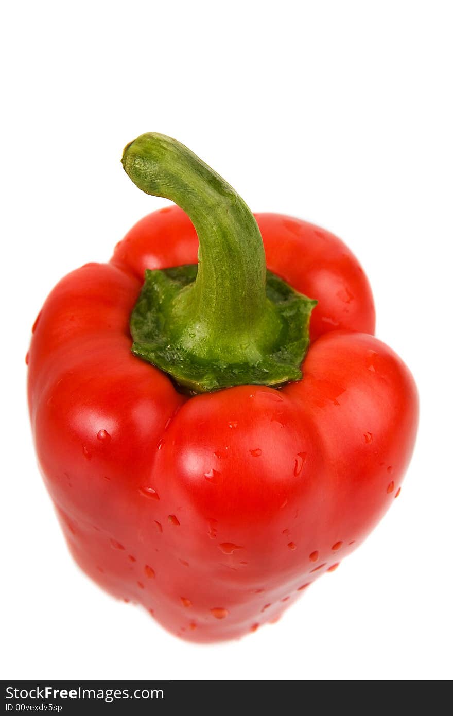 Red pepper close-up