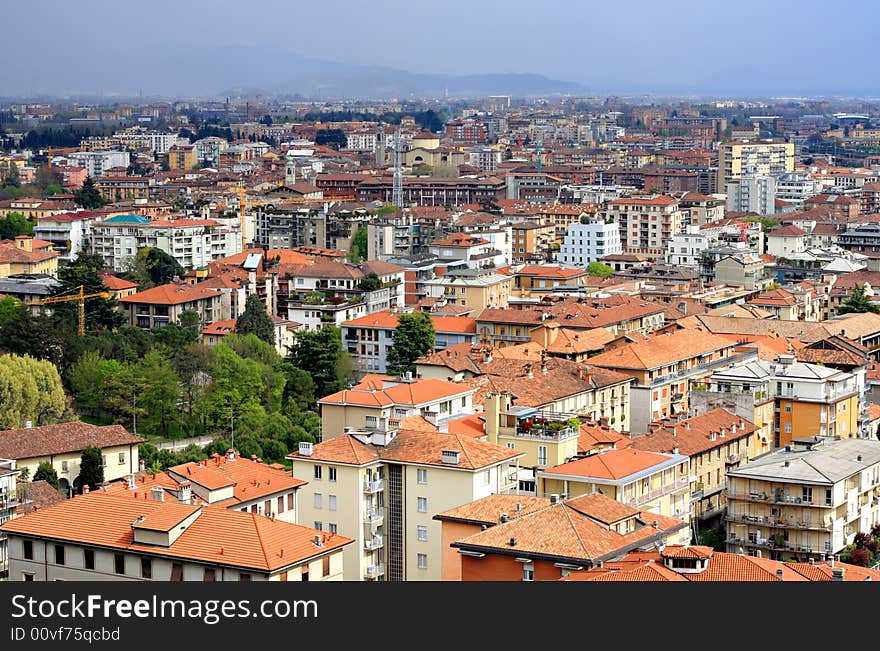 City of Bergamo, Italy