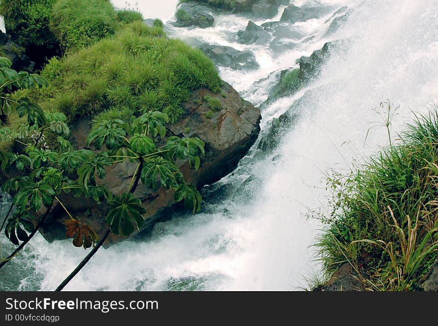 Water Fall - Iguazu - Misiones - Argentina. Water Fall - Iguazu - Misiones - Argentina