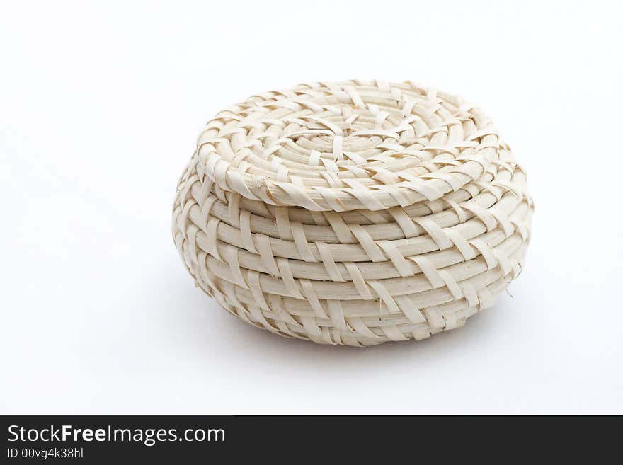 Kitchen straw containers on the table