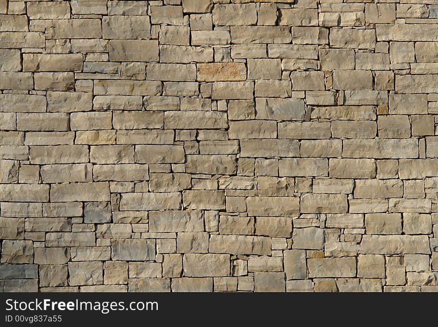 Stone Wall In Croatia