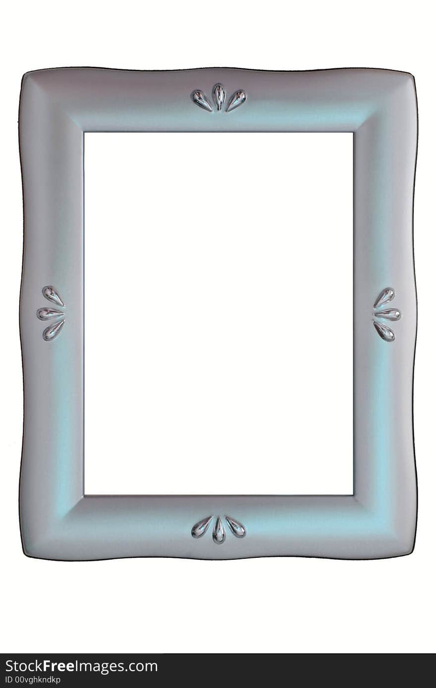 Silver frame