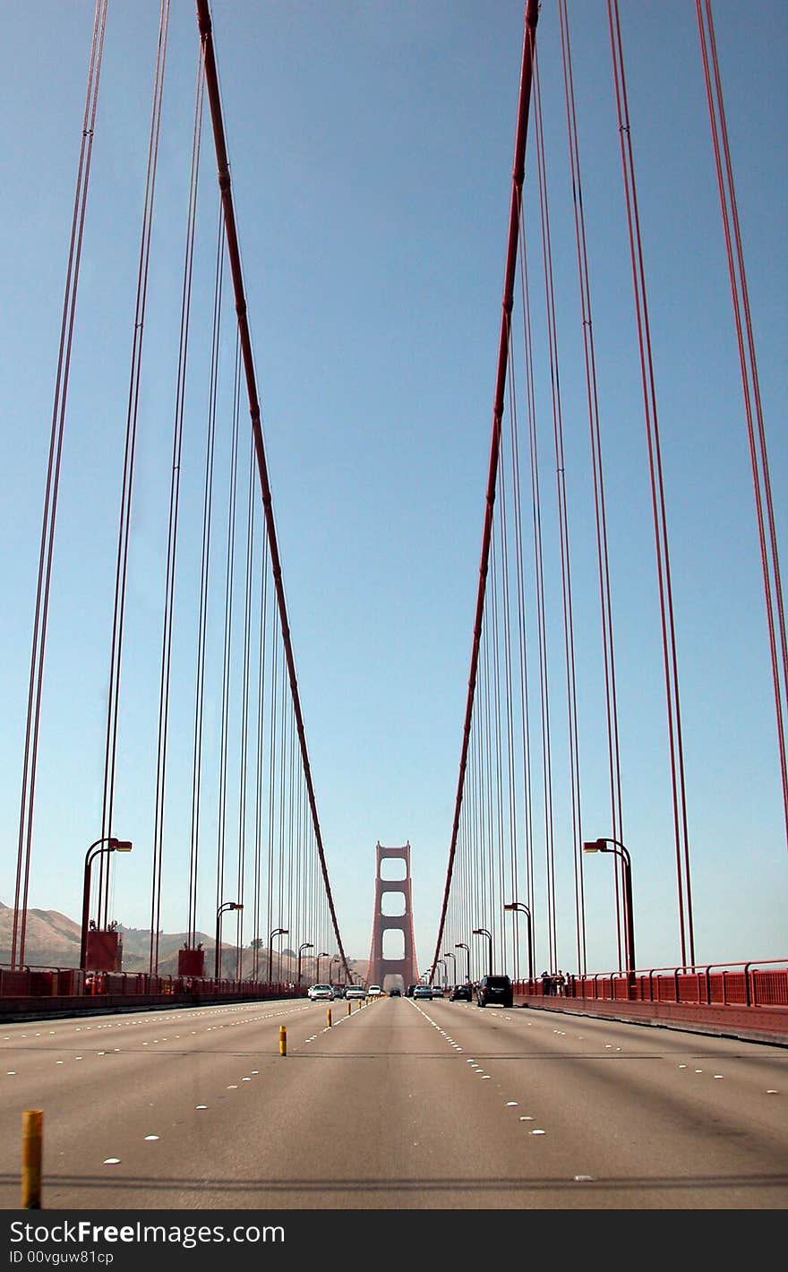 The Golden Gate Bridge Highway, San Francisco, California