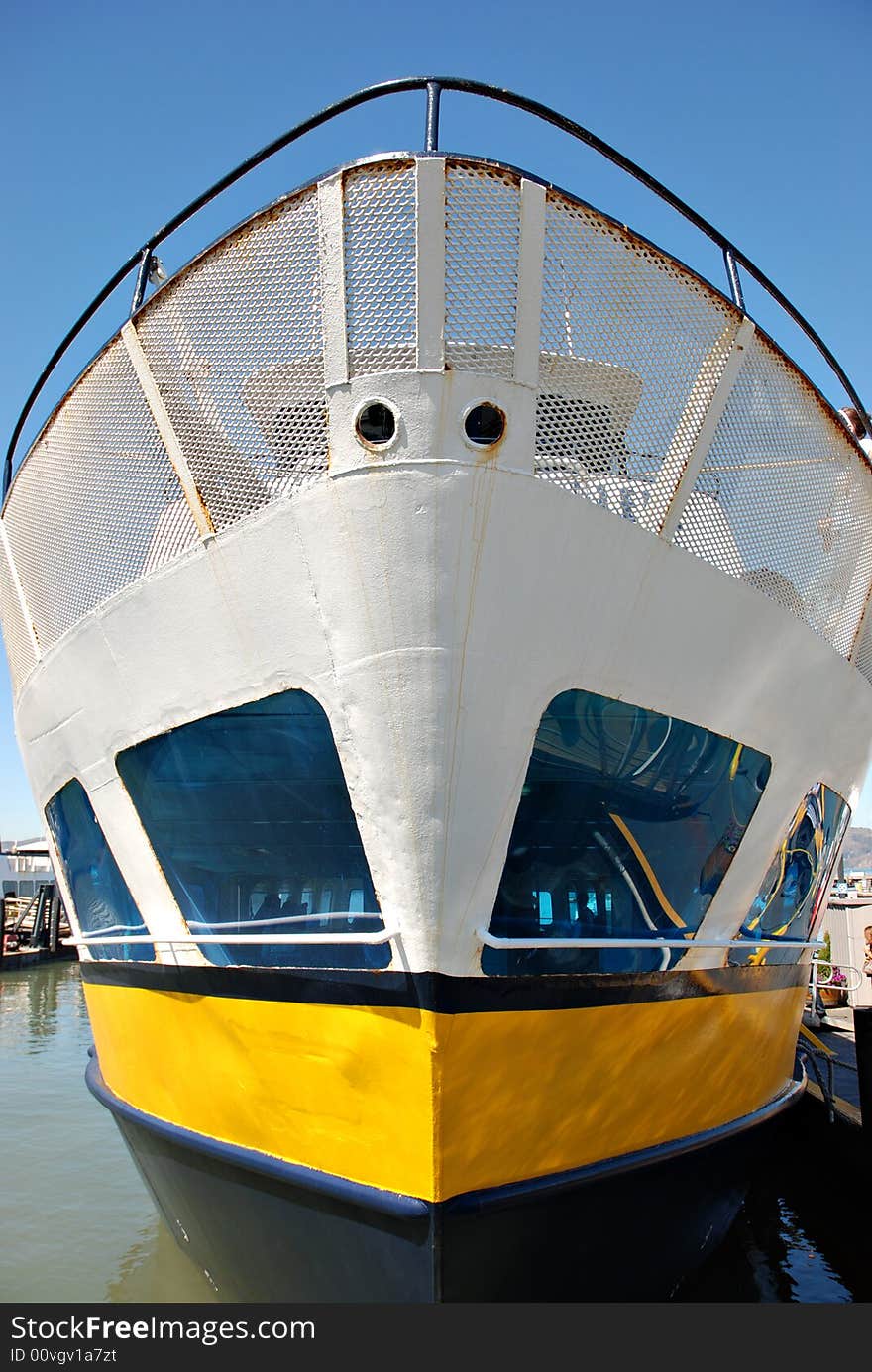 Cruise Ship docked in San Francisco