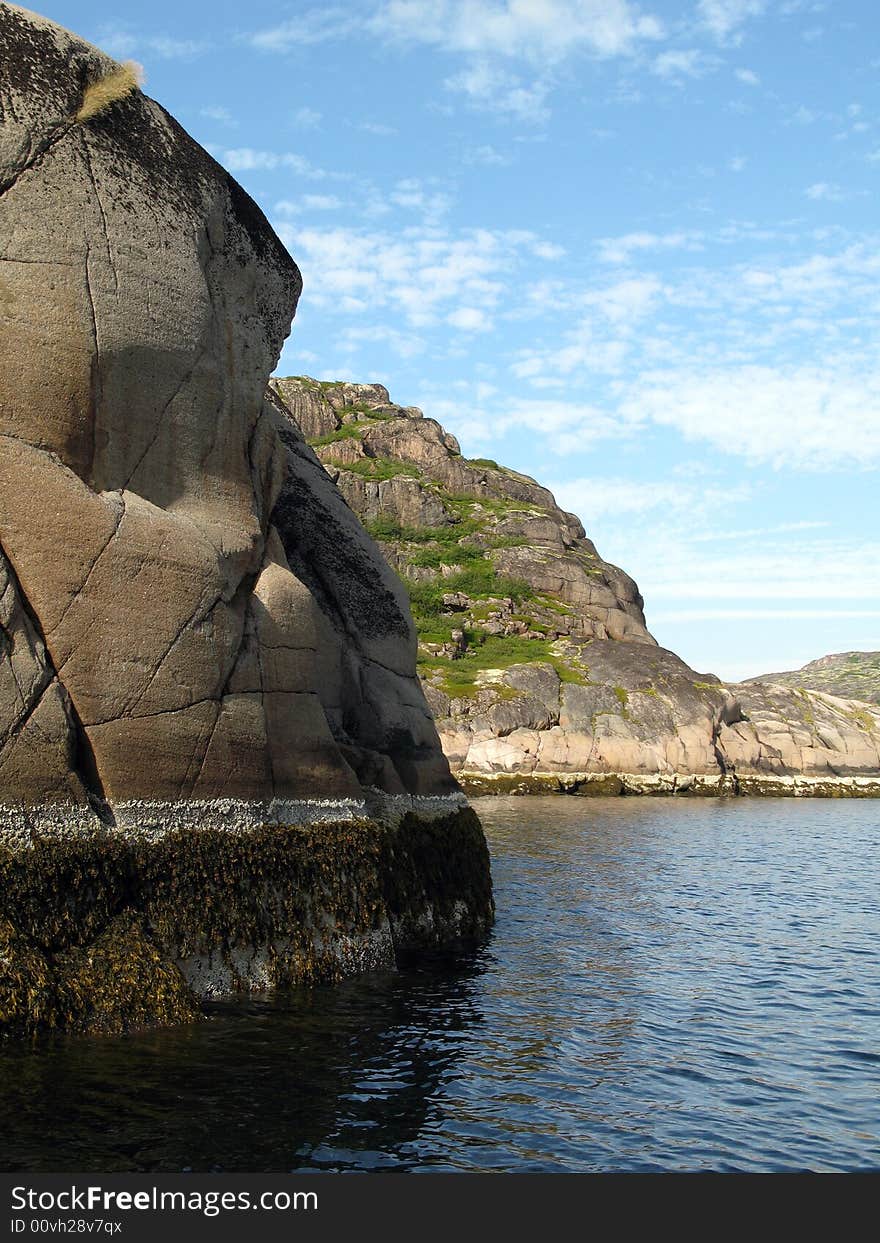 Rock similar to a sphinx