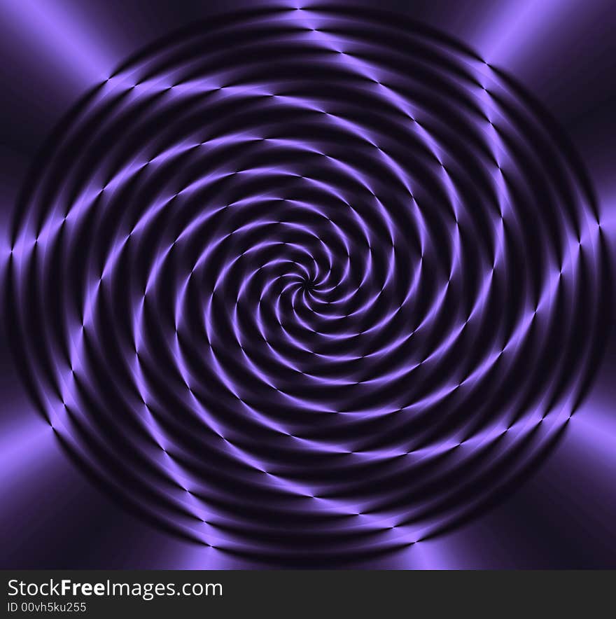 Ultra Violet Wheel of Light