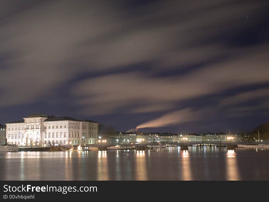 The national museum by night