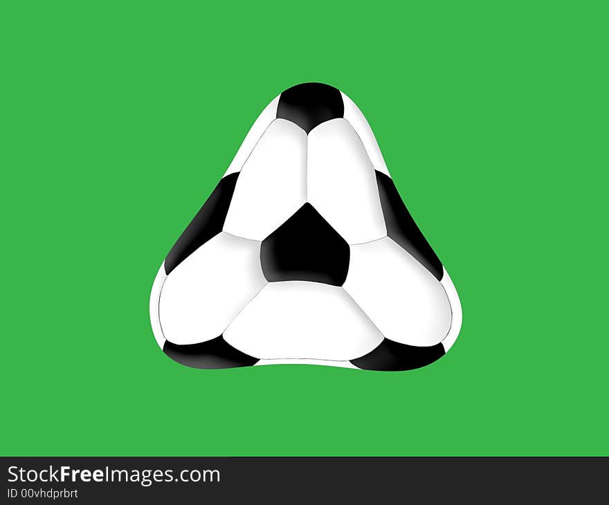 Triangular football