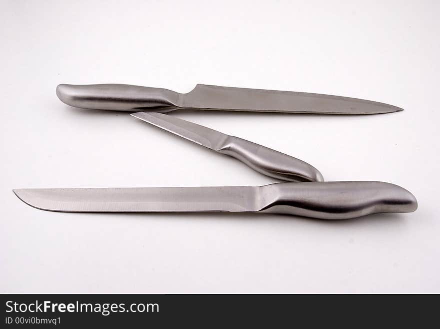 Kitchen cutlery for a good use of cutting meat. Kitchen cutlery for a good use of cutting meat