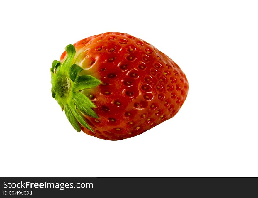 Strawberry isolated on white background