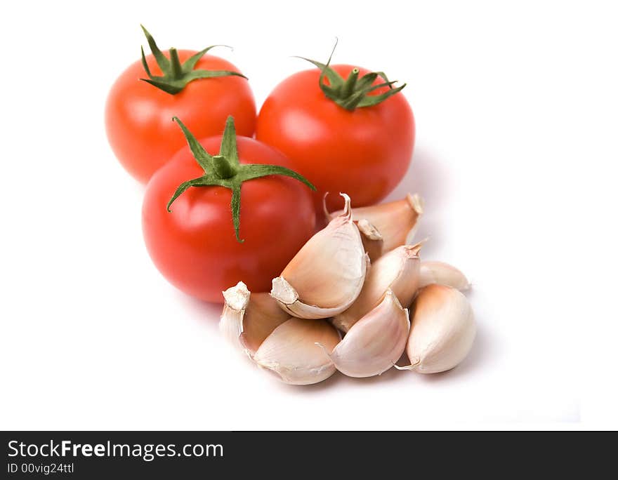 Tomatoes And Garlic