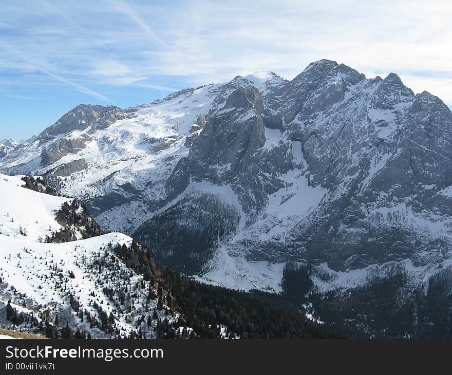 Marmolada Glacier