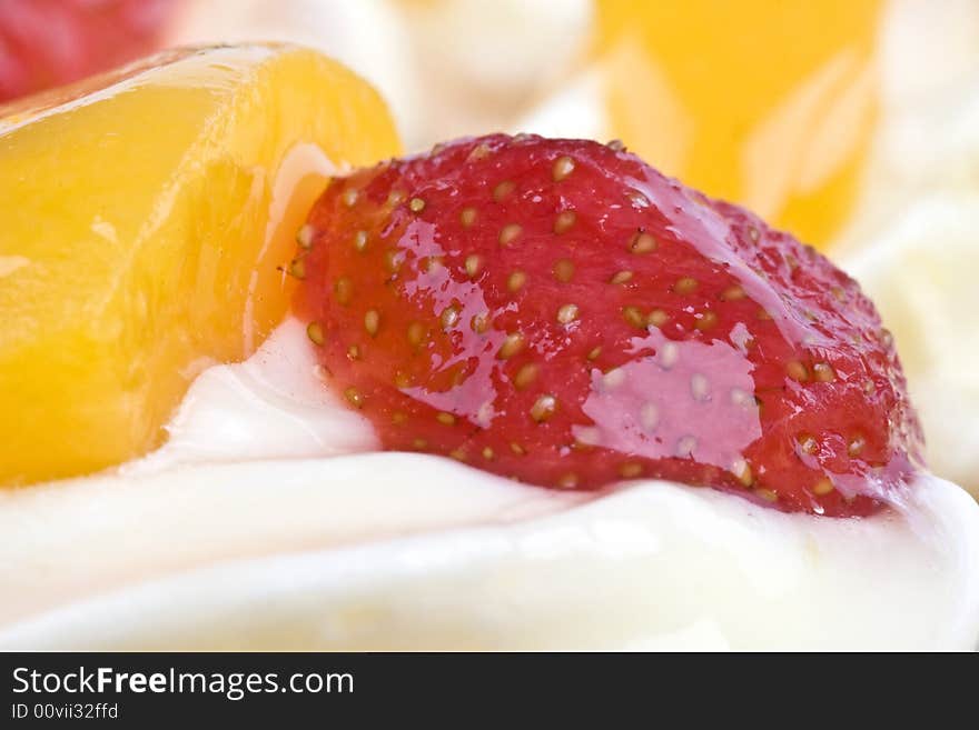 Detail of fruit cookies