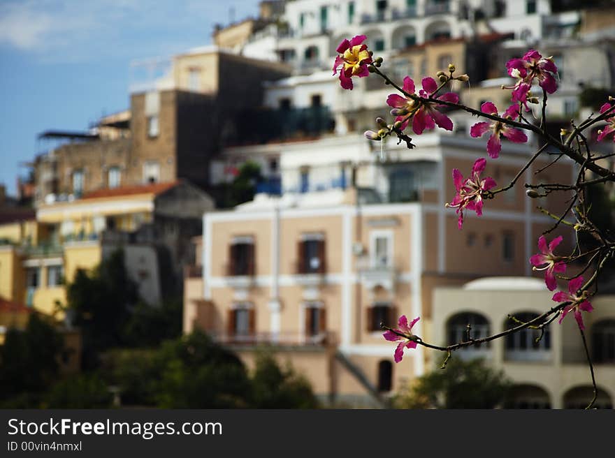 Positano On The Amalfi Coast, Italy