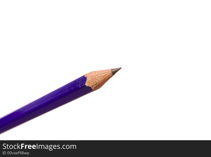 A pencile isolated on a white background. A pencile isolated on a white background.