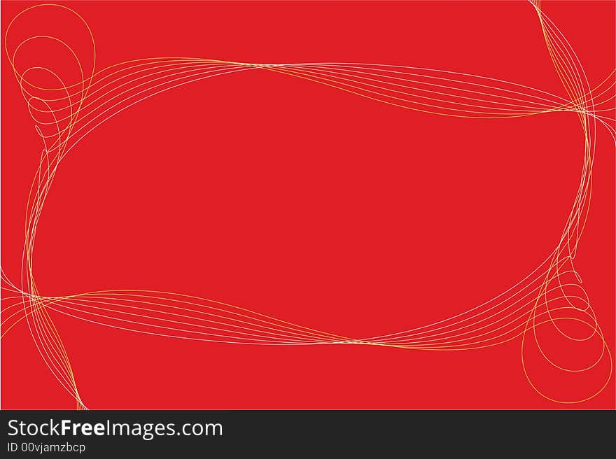 Abstract red background. Vector illustration.