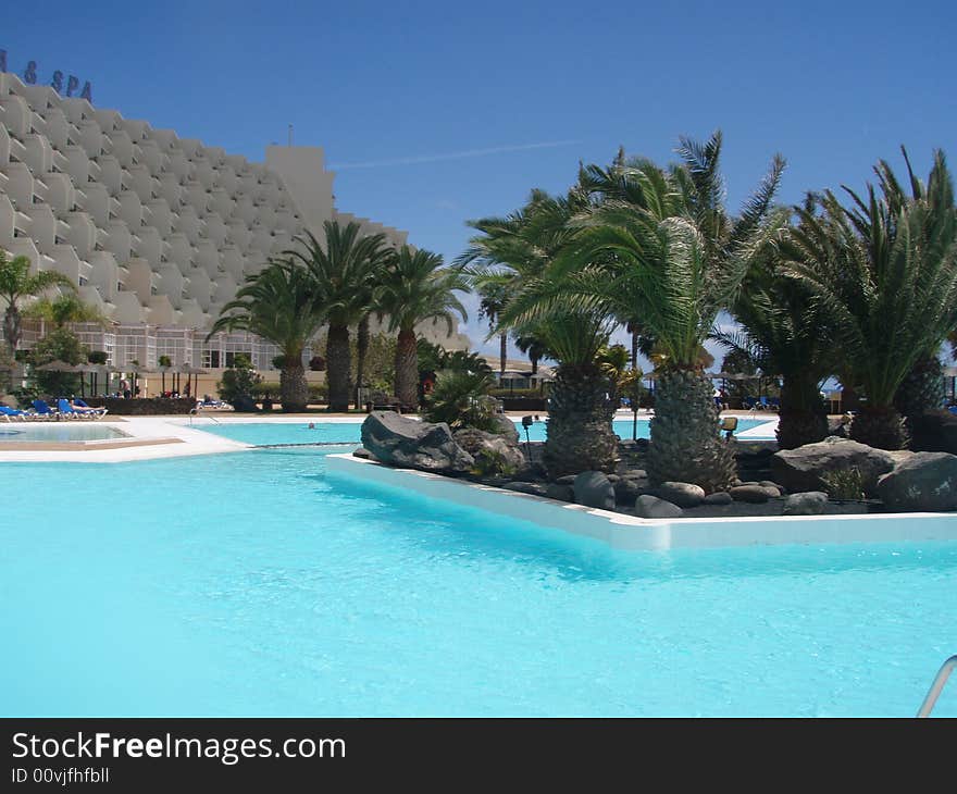 Pool in the SPA hotel