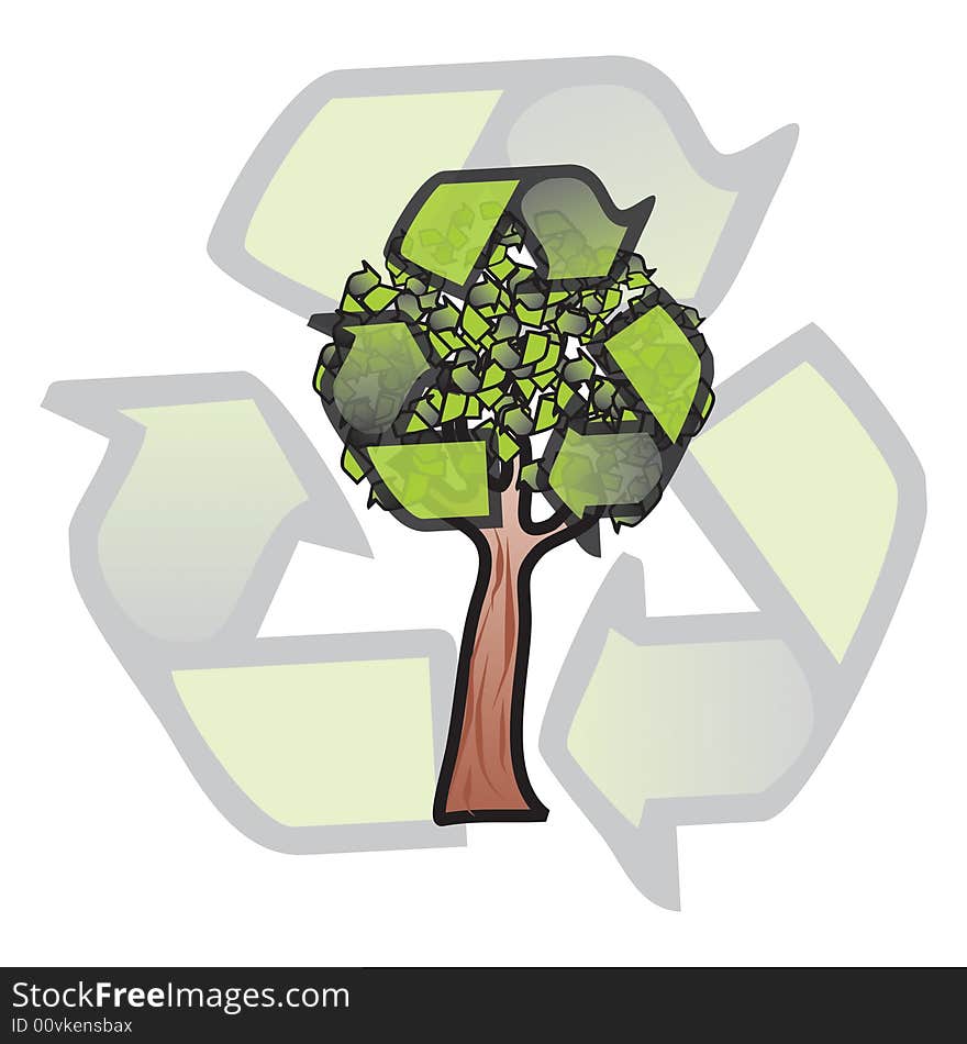 Ecology concept illustration graphic