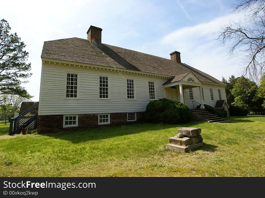 The home of Patrick Henry during the American Revolution. The home of Patrick Henry during the American Revolution