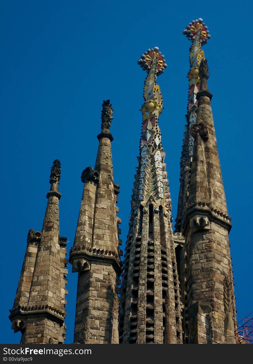 Barcelona Sagrada familia in spain