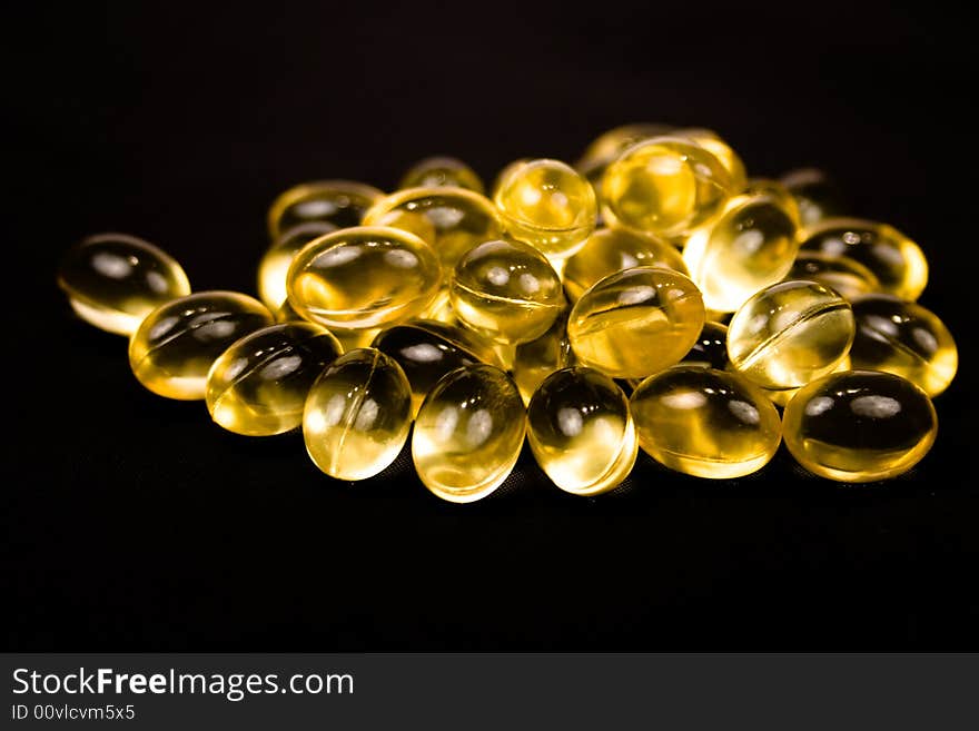 Cod liver oil tablets