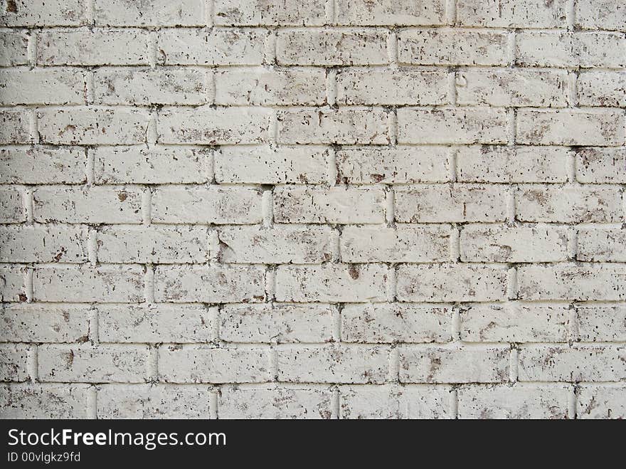 Brick Wall For Background