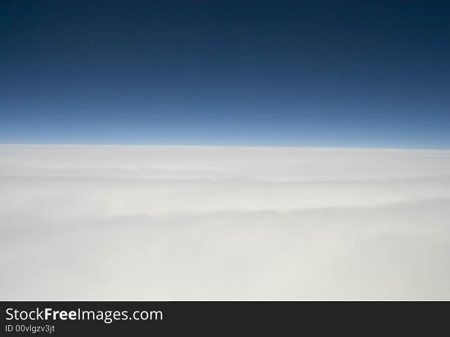 Clouds and blue sky