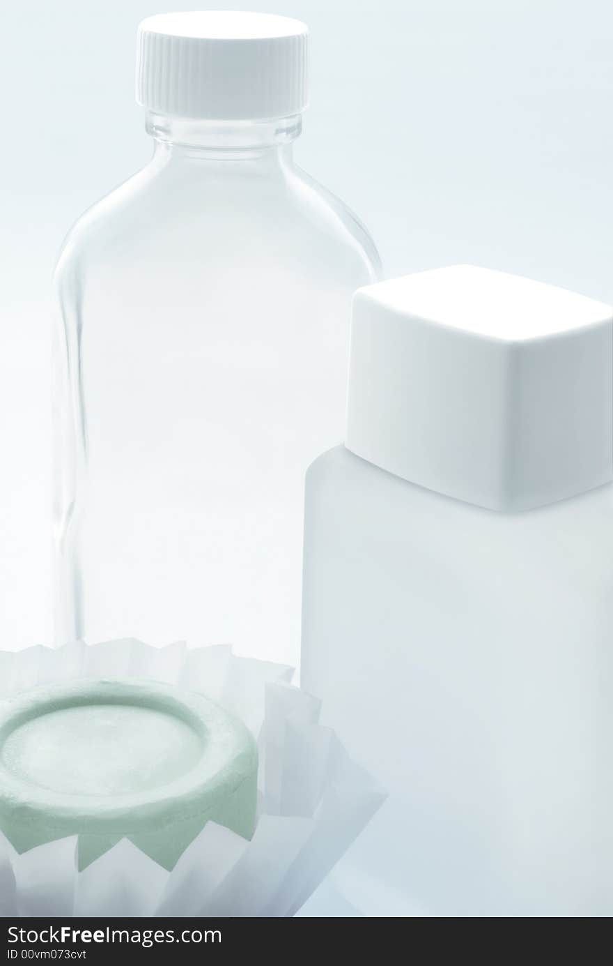 Cosmetic Bottles And Soap