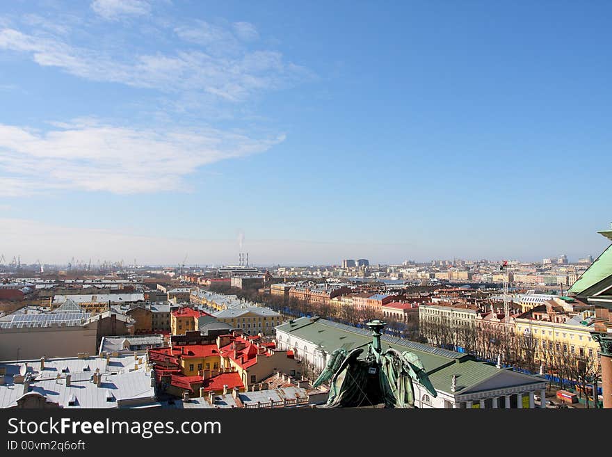 Panorama of St.-Petersburg