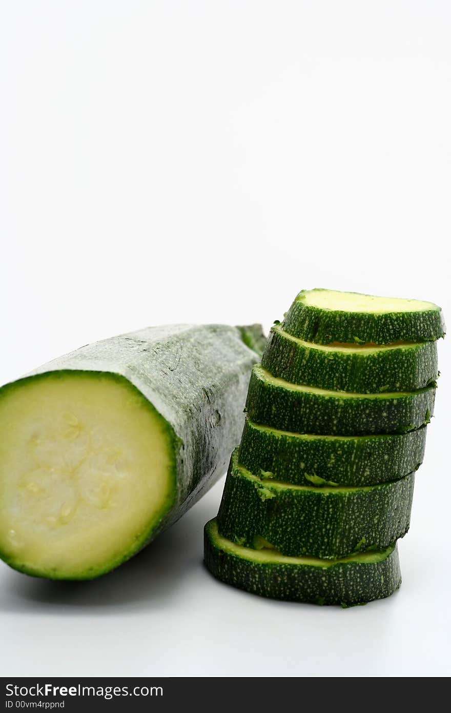 Marrow isolated in white