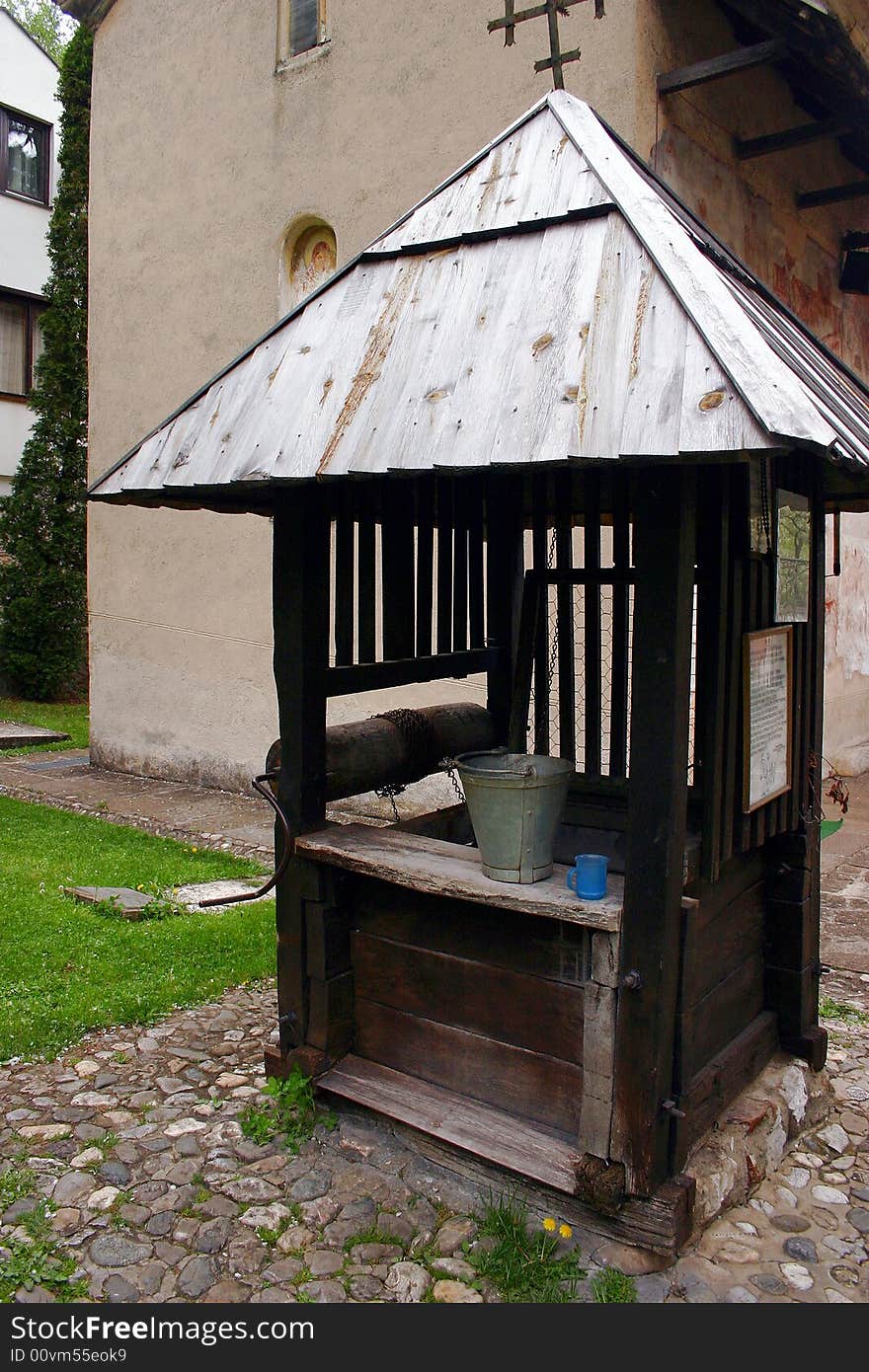 Church well, Serbian monastery, Ovcar and Kablar, Serbia