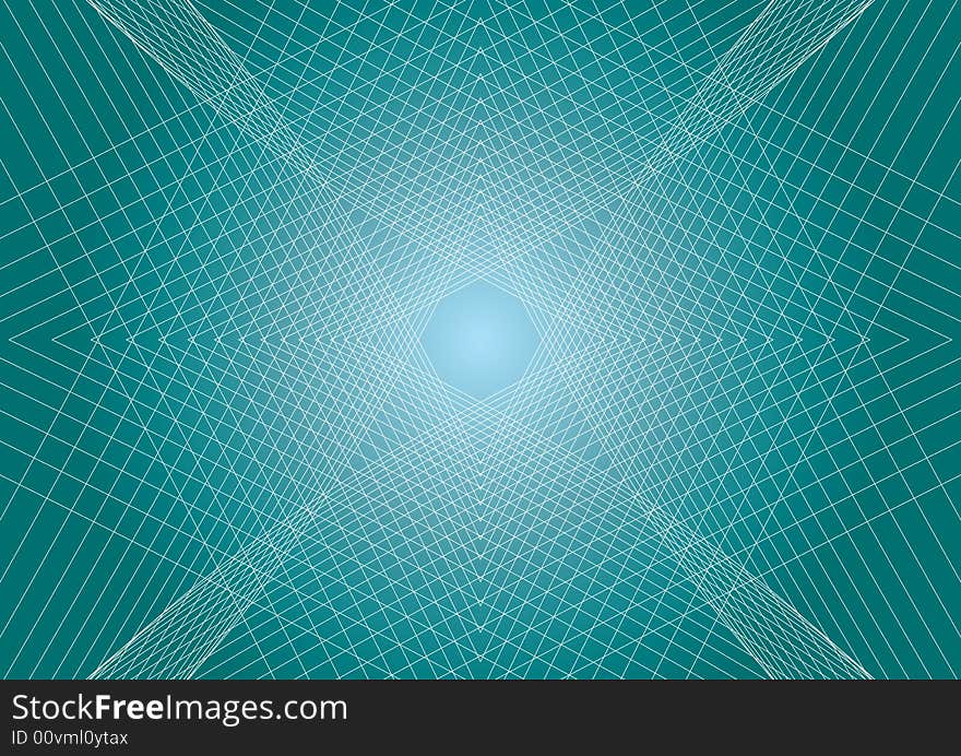 Illustration of Line Effect in Sea Green Background. Illustration of Line Effect in Sea Green Background