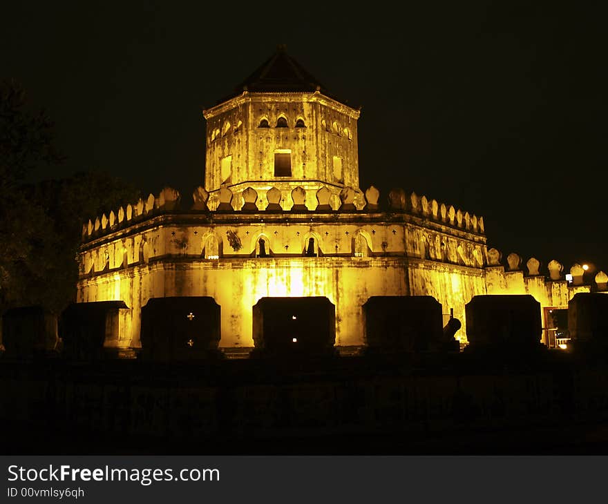 Phra Sumen Fort, Banglamphu, Bangkok, Thailand