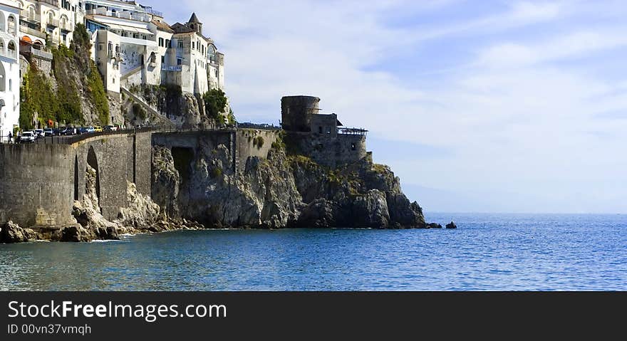 Italian Town of Amalfi