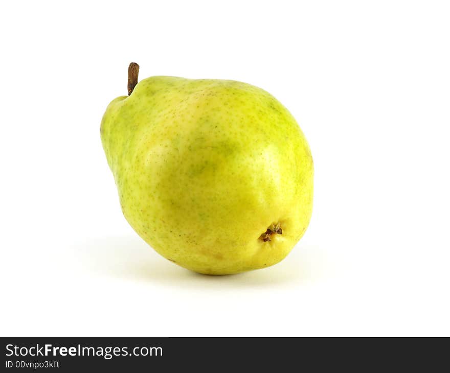 Pear isolated on a white background