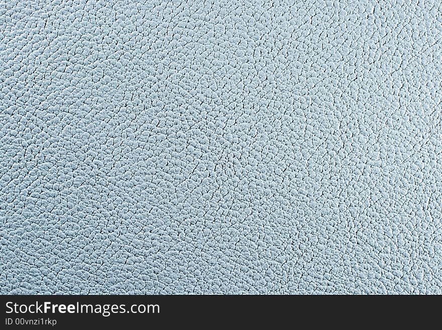 Natural gray-blue leather texture. Close up.