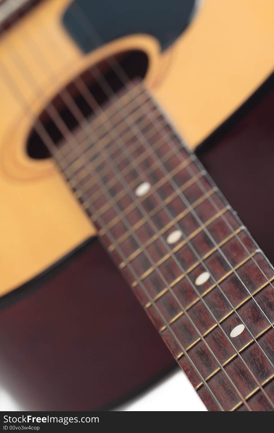 Guitar close up music classic string acoustic