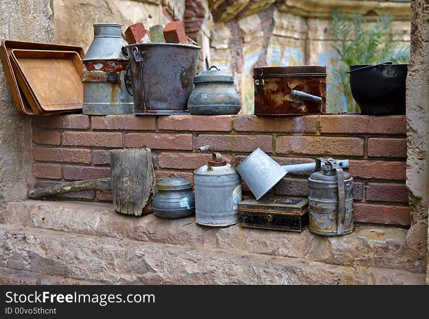 Utensils on a Wall