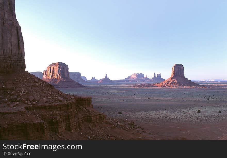 Monument Valley at Sunset