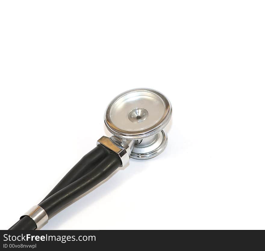 Stethoscope close-up