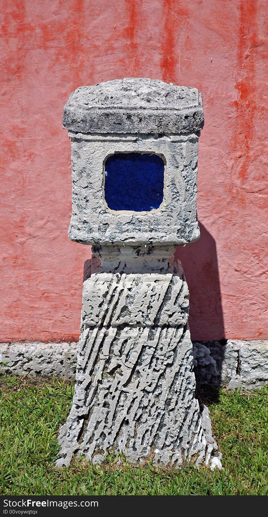 Garden Lamp at Old Miami Estate built during the gilded era