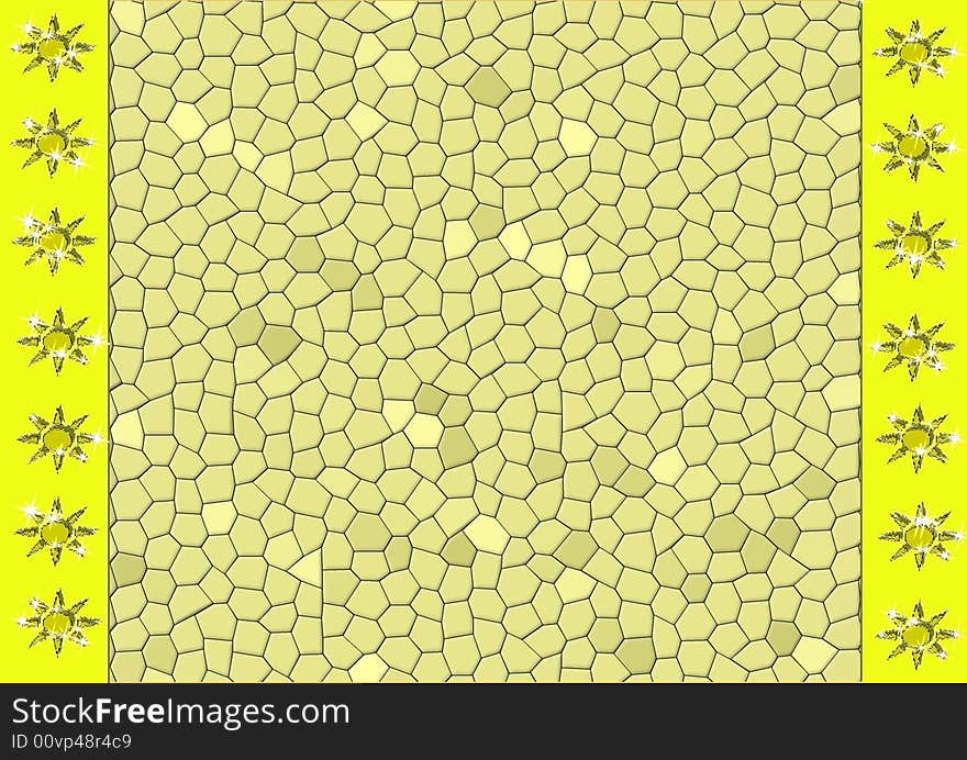 Olive mosaic