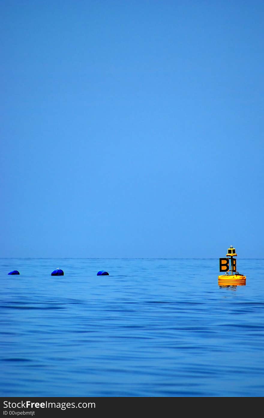 Yellow buoy