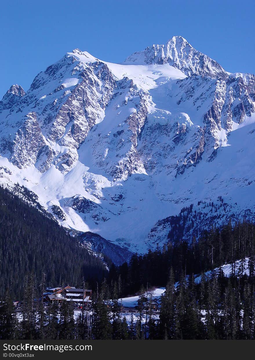 Winter Mt Shuksan