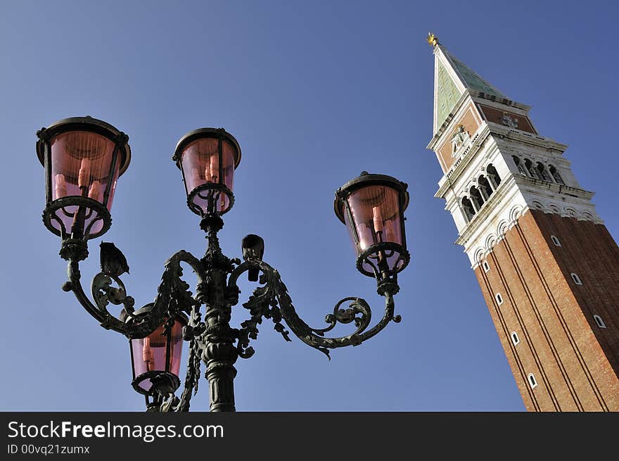 Ornate lamp, Venice