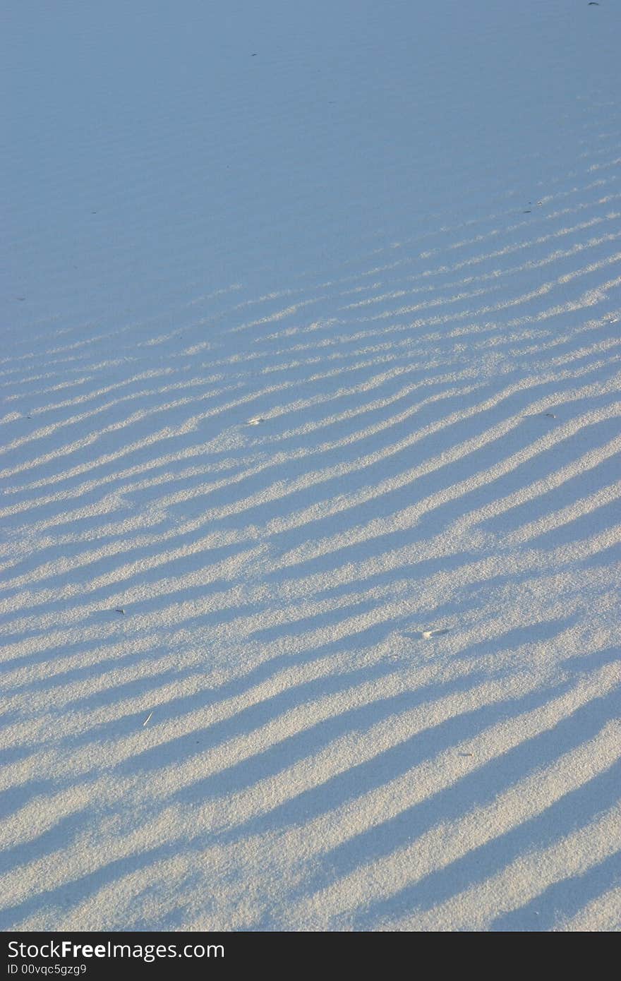 Gypsum Sand Dunes of Guadalupe Mountains National Park. Gypsum Sand Dunes of Guadalupe Mountains National Park